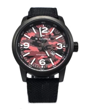 Наручные часы Naviforce 9080 Camouflage-Red: Стиль Классический
