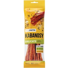 Мясные снеки Дмитрук Kabanosy DELICATE 80 г (4820247141665): Вес нетто 80 г