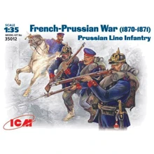 Набір фігурок ICM Прусська лінійна піхота (1870-1871) (ICM35012): Виробник ICM