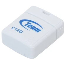 USB-флешка Team 16GB C12G USB 2.0 White (TC12G16GW01): Стандарт USB USB 2.0
