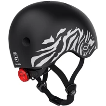 Шлем детский Scoot and Ride Зебра с фонариком 45-51см (SR-181206-ZEBRA): Производитель Scoot&Ride