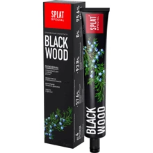 SPLAT Special Blackwood 75 ml Зубная паста: Назначение Комплексная защита, Отбеливание, Очищение