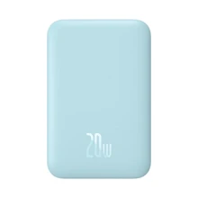 Внешний аккумулятор Baseus Power Bank 6000mAh Magnetic Wireless 20W Blue (PPCX020003): Количество USB нет