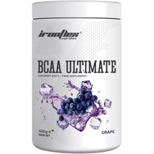 Аминокислота для спорта IronFlex Nutrition BCAA Ultimate Instant 400 g /40 servings/ Grape: Вкус Виноград