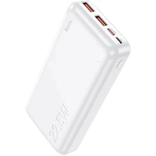 Внешний аккумулятор Hoco Power Bank 20000mAh J101A Astute 22.5W White: Количество USB 3