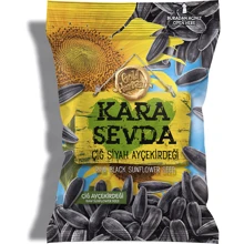 Семена подсолнечника Kara Sevda жареные соленые 110 г (8683717470919): Вес нетто 110 г
