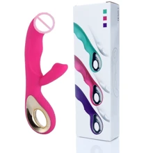 Вибромассажер для точки G Boss Series - Wibrator RABBIT G-spot, PINK: Для кого Для женщин