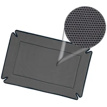Підстилка K & H Odor-Control Crate Pad в клітку для собак 51x64 см сіра (7915): Тип підстилка