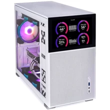 Персональный компьютер (ПК) ARTLINE Gaming D31WHITE Windows 11 Home (D31WHITEv74Win): Процессор AMD 6-core Ryzen 5 9600X 3.9-5.4GHz