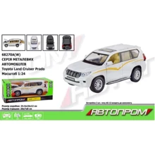 Внедорожник металлический АВТОПРОМ Land Cruiser Prado, 1:24 (68270A(W)): Тип Готовая модель