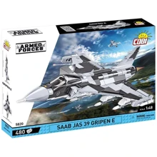 Конструктор Cobi Armed Forces Saab Jas 39 Gripen E (COBI-5820): Количество деталей, шт. 480