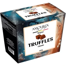 Цукерки Amourix Belgian Truffles Classic класичний трюфель 200 г (4820235280284): Вага, г 200