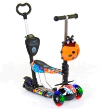 Самокат Best Scooter разноцветный (15600): Количество колес 3
