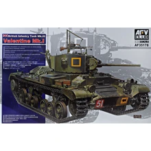 Британський піхотний танк Valentine Mk1: Виробник AFV-Club