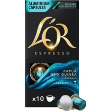 Кава L’OR Espresso Papua New Guinea натуральна смажена мелена в капсулах 10 шт (8711000360620): Вид напою Кофе в капсулах