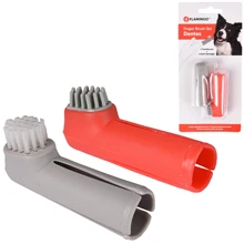 Зубна щітка на палець Flamingo Finger Toothbrush Set набір 1.7х2.5х6 см: undefined undefined