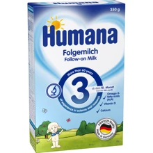 Молочна суха суміш Humana 3, 350 г від 10 місяців: Тип Суміші молочні
