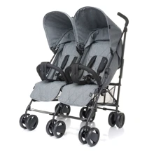 Коляка-трость для двойни 4baby Twins (Grey) 4TW02: Тип коляски коляска для двойни