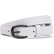 Жіночий ремінь Borsa Leather білий (110v1genw32-white): Стать Женский