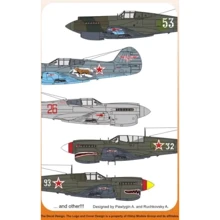 Декаль Authentic Decals для літака Curtiss P-40 In Ukrainian Sky AD4860: Виробник Authentic Decals