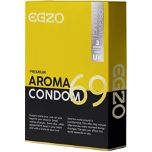 Ароматизовані презервативи EGZO Aroma №3: Тип Ароматизовані