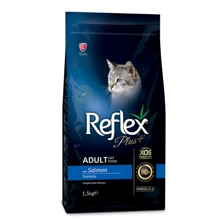 Сухий корм Reflex Plus для котів з лососем 1.5 кг (RFX-302): Тип Сухой корм