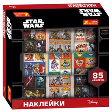 Наклейки в коробке. Star Wars (85 шт.). Disney: Производитель Ранок