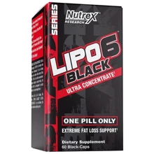 Жиросжигатель Nutrex Lipo-6 Black Ultra Concentrat 30 caps: Пол Унисекс