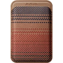 Чохол для iPhone Pitaka Magnetic Woven Wallet Sunset (MWW2402): Колір коричневий