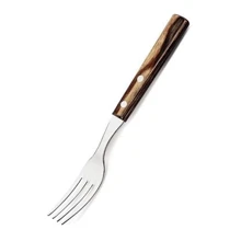 Cutlery TRAMONTINA POLYWOOD вилка столовая - 1 шт (орех) б/упак (21102/490): Наименование вилка столовая