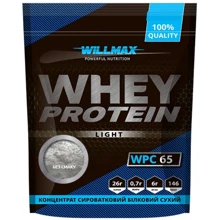 Протеин Willmax Whey Protein 65 1000 g / 25 servings / Natural: Вид Сывороточные