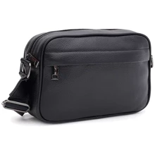 Жіноча сумка через плече Keizer чорна (K166318bl-black): Стать Женский