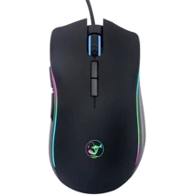 Мышь Greenwave GM-5081RGB (R0015326) Black: Интерфейс подключения USB