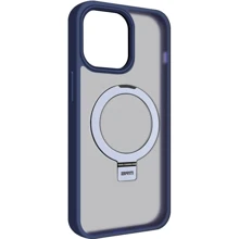 Чехол для iPhone ArmorStandart Unit Stand Dark Blue for iPhone 15 Pro Max (ARM70582): Цвет синий