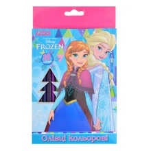 Карандаши 1 Вересня 18 цветов Frozen (290460): Тип Цветные