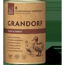 Влажный корм для взрослых собак Grandorf Duck & Turkey Adult с уткой и индейкой 400 г (5407007852154): Тип Влажный корм