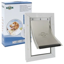 Дверца для собак PetSafe Staywell Aluminium Medium средних пород с усиленной конструкцией для средних пород 277х400 мм: undefined undefined