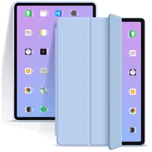Аксесуар для iPad BeCover Case Book Soft TPU Tri Fold Light Blue (706723) for iPad mini 6 2021: Колір блакитний