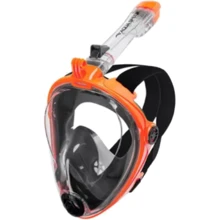 Маска для дайвінгу Повнолицева маска Aqua Speed ​​Spectra 2.0 9915 чорний, помаранчевий Уні S/M (247-75): Призначення універсальні