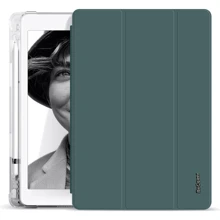 Аксессуар для iPad BeCover Case Book Soft TPU with Pencil mount Dark Green (706754) for iPad mini 6 2021: Цвет зеленый