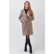 Пальто Leo-Pride PK2356 42 коричневое демисезон: Сезон Демисезон