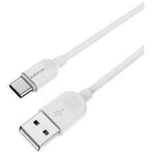 Кабель Borofone USB Cable to USB-C 2m White (BX14): Тип USB Cable - USB-C
