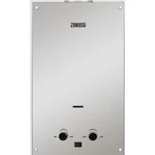 Водонагреватель газовый Zanussi GWH 10 Fonte Glass Mirror: Вид Дымоходный