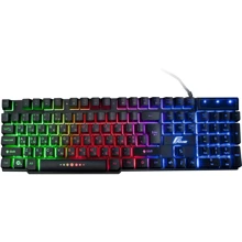Клавиатура Frime FLK18100: Подключение проводное