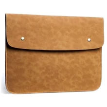 Gmakin Cover Envelope Two Buttons Light Brown (GM47) for MacBook 13": Колір коричневий (Brown)