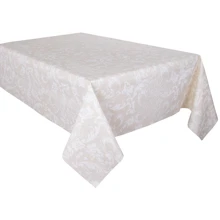 Скатерть водоотталкивающая Lefard Ornamental blanco/gris 140х240 см (715-294): Тип скатерть