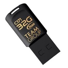 USB-флешка Team 32GB C171 USB 2.0 Black (TC17132GB01): Стандарт USB USB 2.0