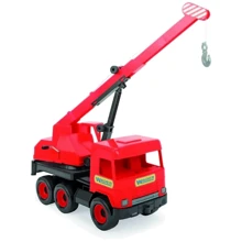 Автокран Wader Middle truck красный (39487): Производитель Wader