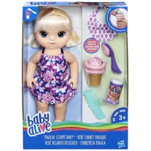 Кукла малышка с мороженным Hasbro Baby Alive (C1090): Возраст от 3 лет