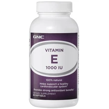 GNC Vitamin E 1000 IU, 90 Capsules: Тип Витамин E